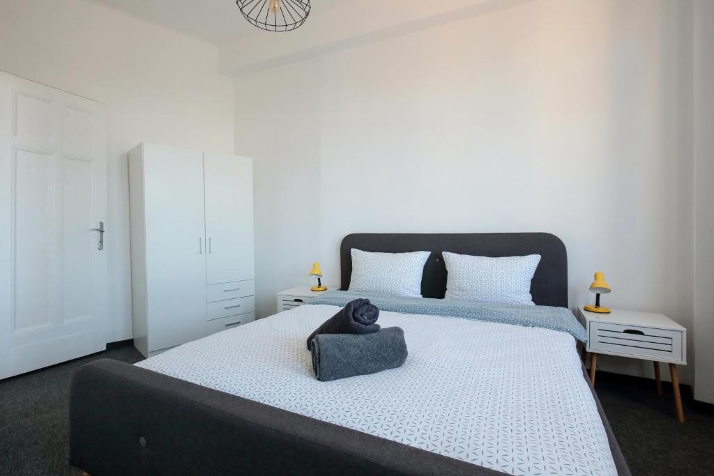 Postel nebo postele na pokoji v ubytování Hostel Musala