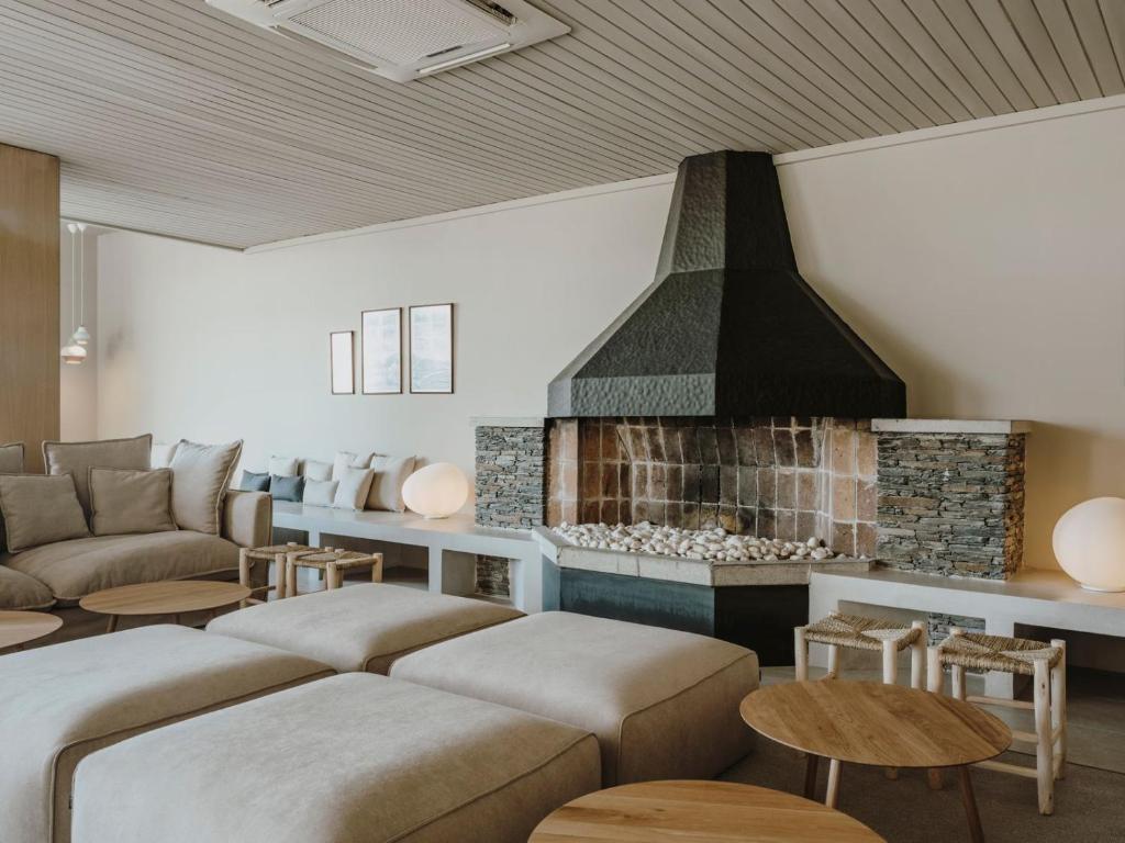 Posezení v ubytování Hotel Llane Petit
