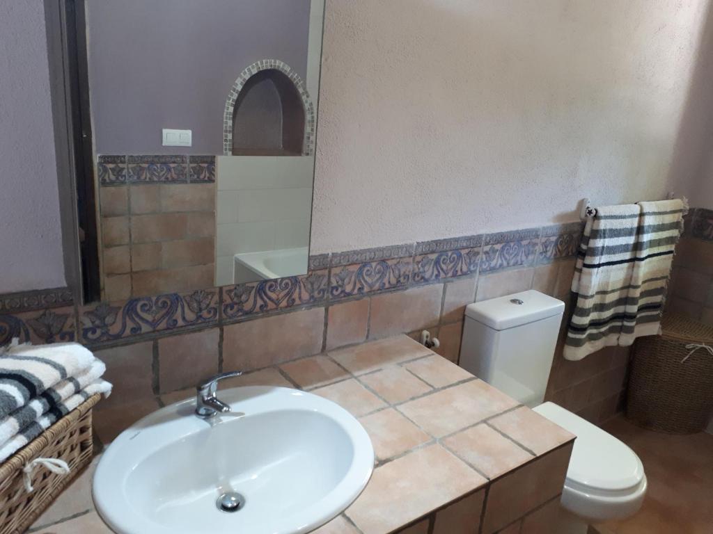 A bathroom at Casa de Bello