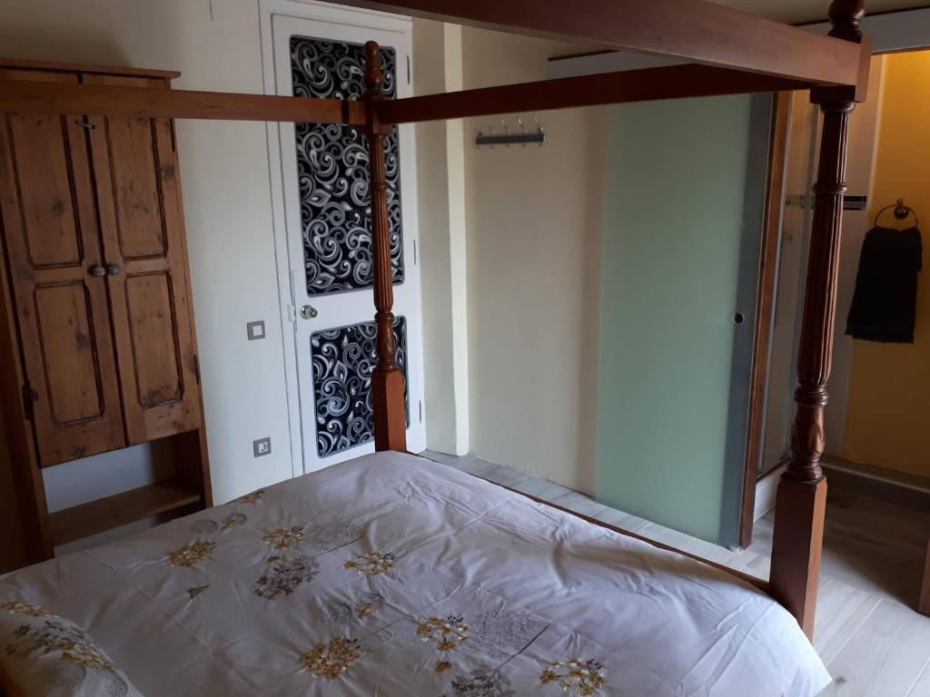 A bed or beds in a room at Casa de Bello