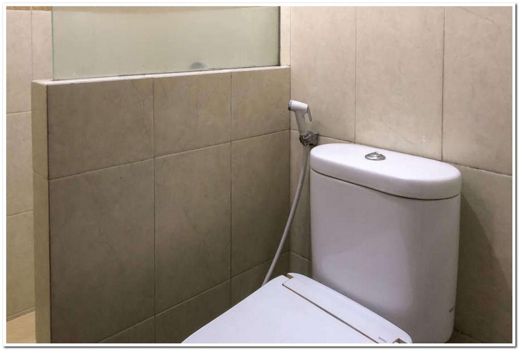 Koupelna v ubytování Hotel Baru Inn Batu RedPartner