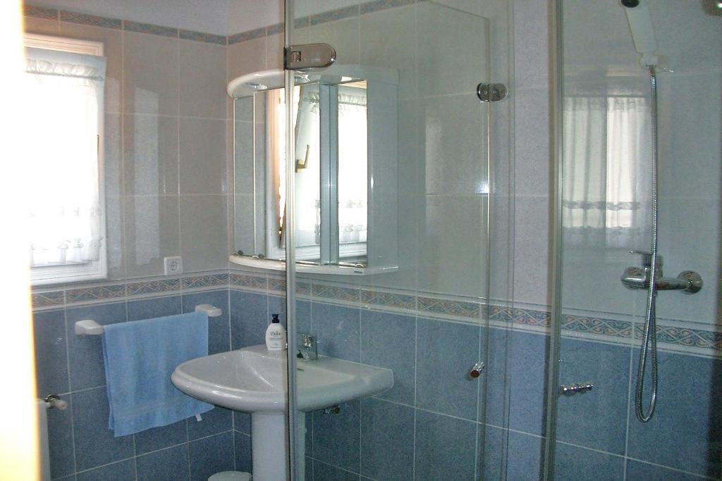 Koupelna v ubytování Villa Aurora