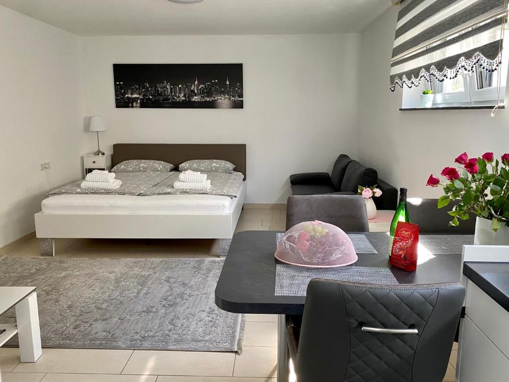 Postel nebo postele na pokoji v ubytování Casa Gazzo