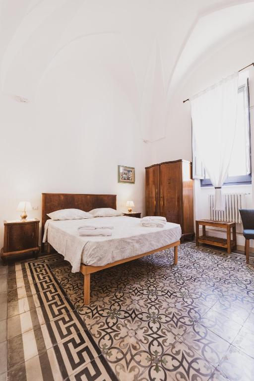 Postel nebo postele na pokoji v ubytování Biancolino