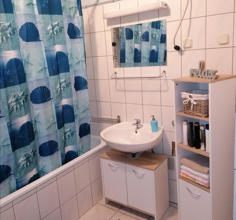 Ванная комната в Studio apartment Meli