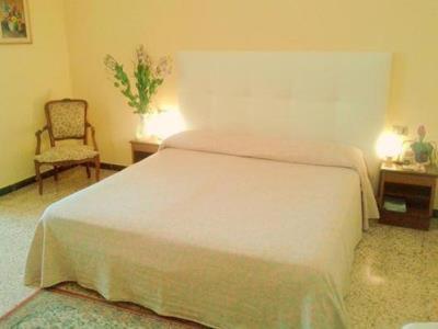 Postel nebo postele na pokoji v ubytování Hotel Britannia