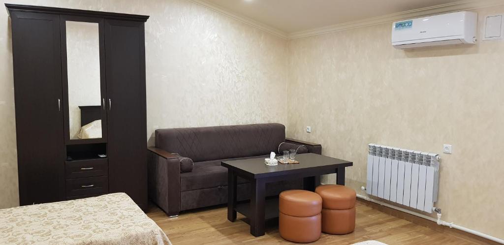 Istumisnurk majutusasutuses Ruzan hotel