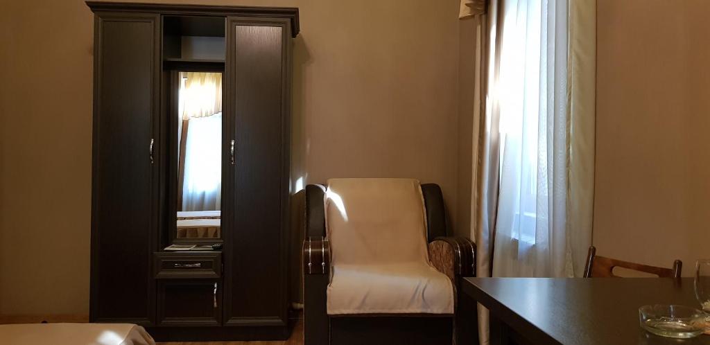 Voodi või voodid majutusasutuse Ruzan hotel toas