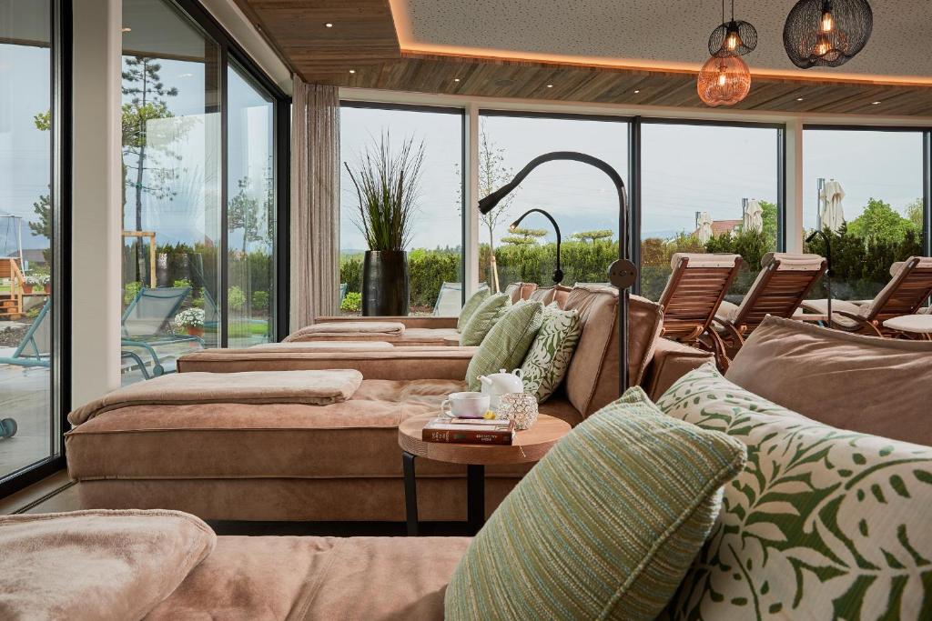 Posezení v ubytování Laschenskyhof Hotel & Spa