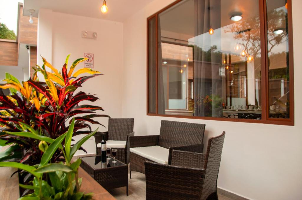 Posezení v ubytování Toucan Platinum Suites Aparthotel