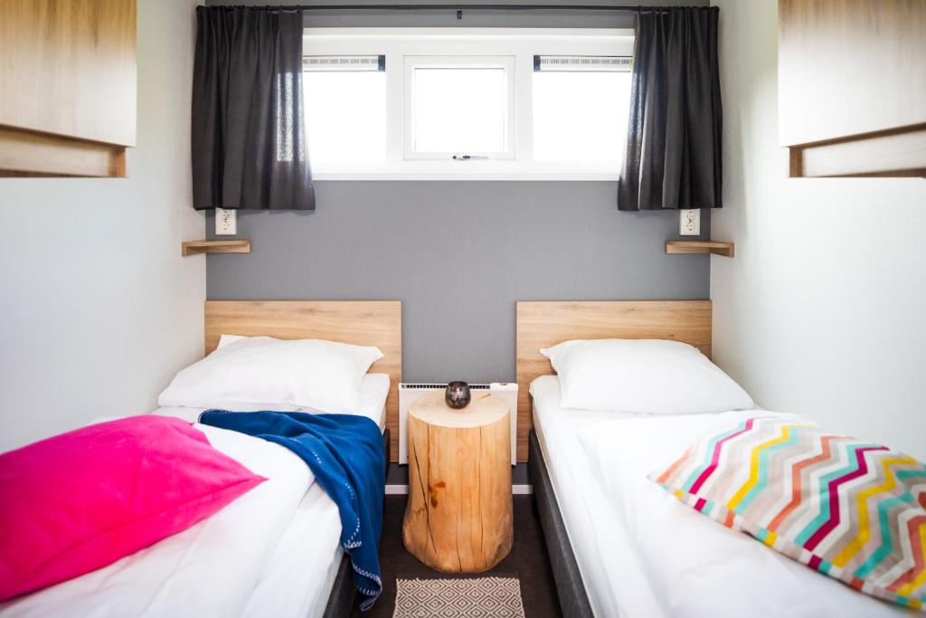 Postel nebo postele na pokoji v ubytování Topcamp Hallingdal - Ål