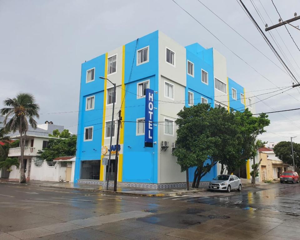 Budova, kde se hotel nachází
