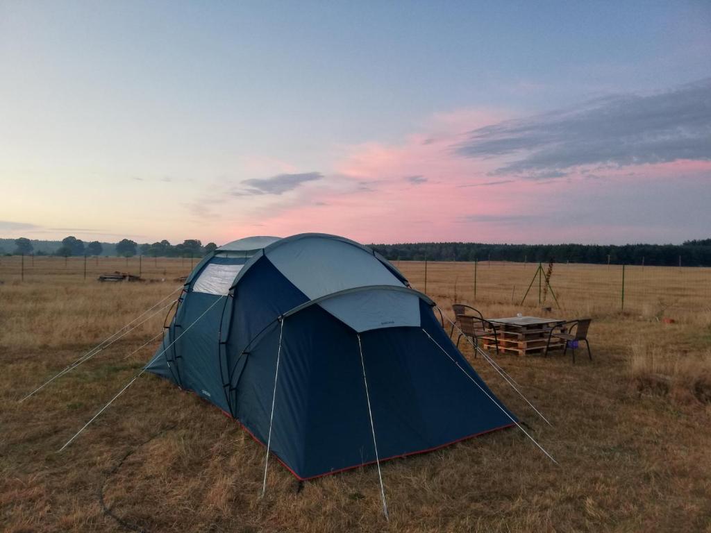 Příroda nedaleko luxury tent