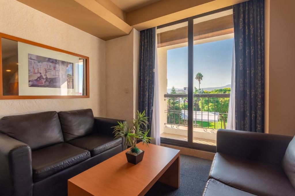 Posezení v ubytování Hotel Flamingo Inn
