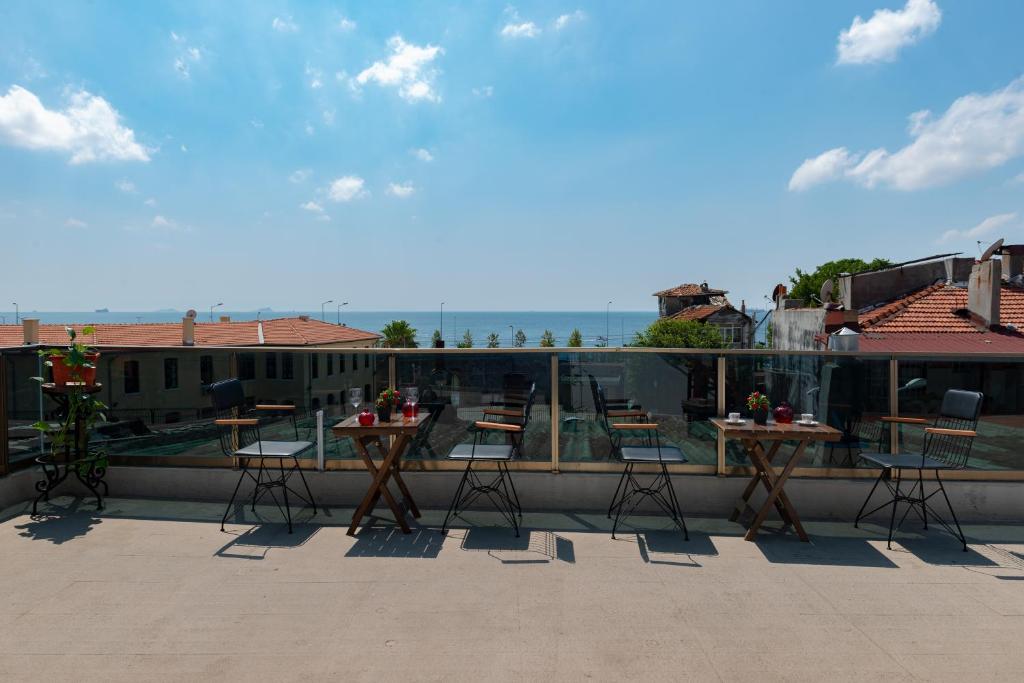 A general sea view or a sea view taken from a szállodákat