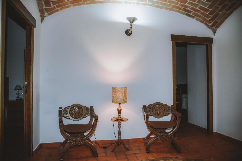 Posezení v ubytování Casa Rural Los Belloso