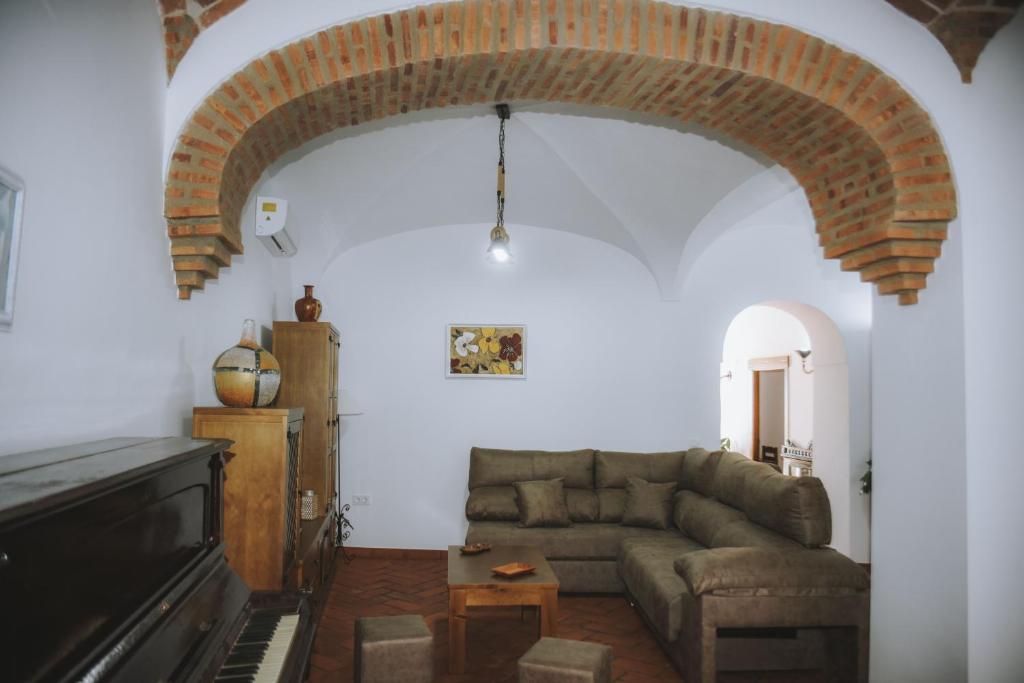 Posezení v ubytování Casa Rural Los Belloso
