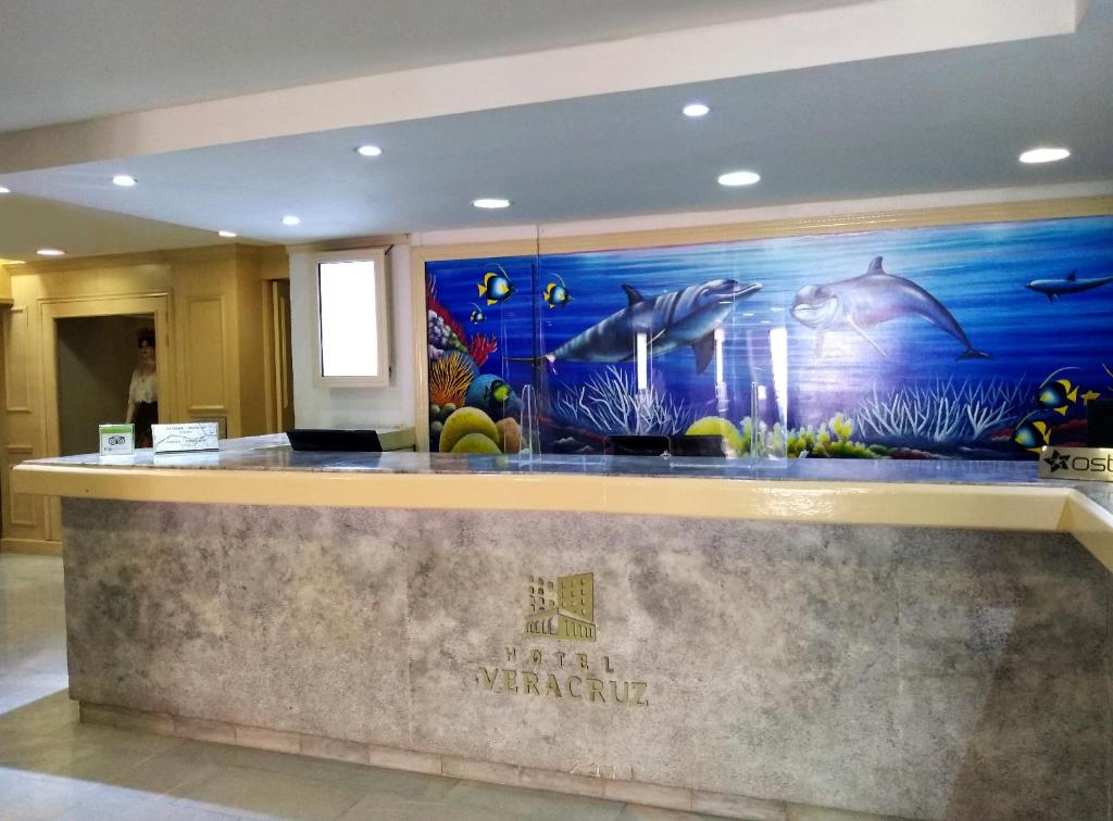 Vstupní hala nebo recepce v ubytování Hotel Veracruz Centro Histórico