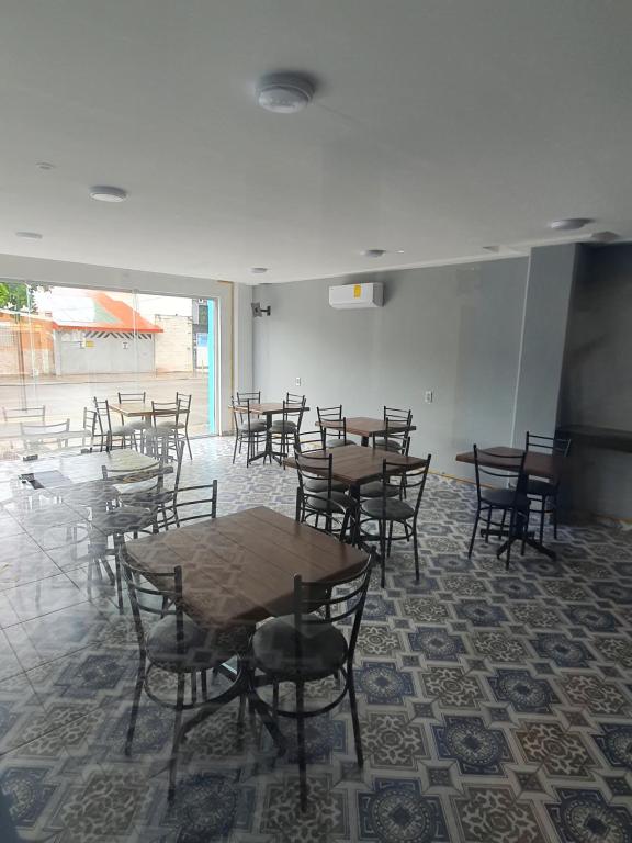 Restaurace v ubytování Hotel Jar8 Acuario enfrente al Acuario de Veracruz