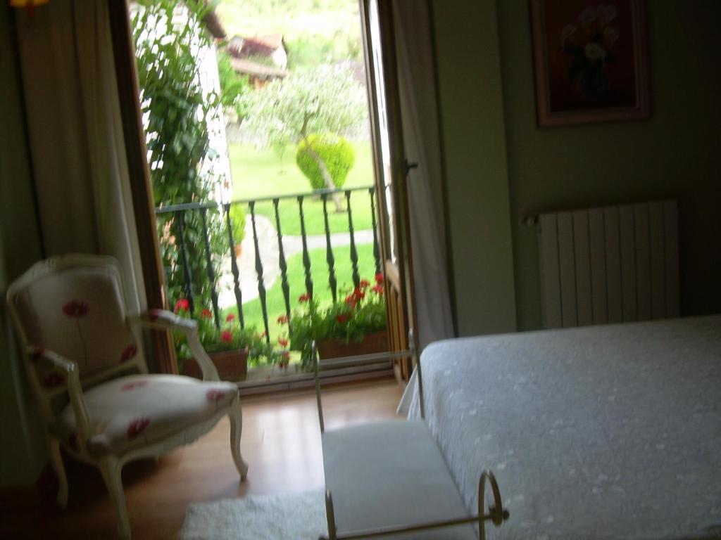 Posezení v ubytování Hotel Cosgaya