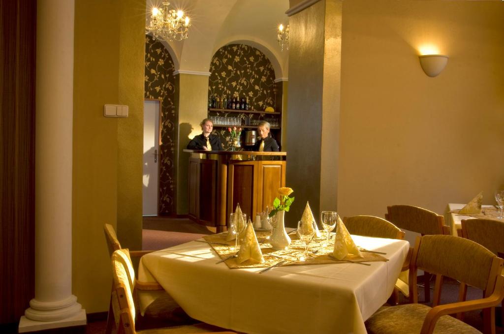 Nápoje v ubytování Hotel Metropol