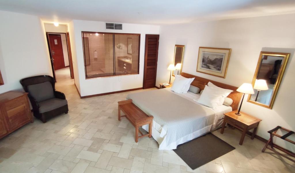 Posezení v ubytování Le Saint Alexis **** Hotel & Spa