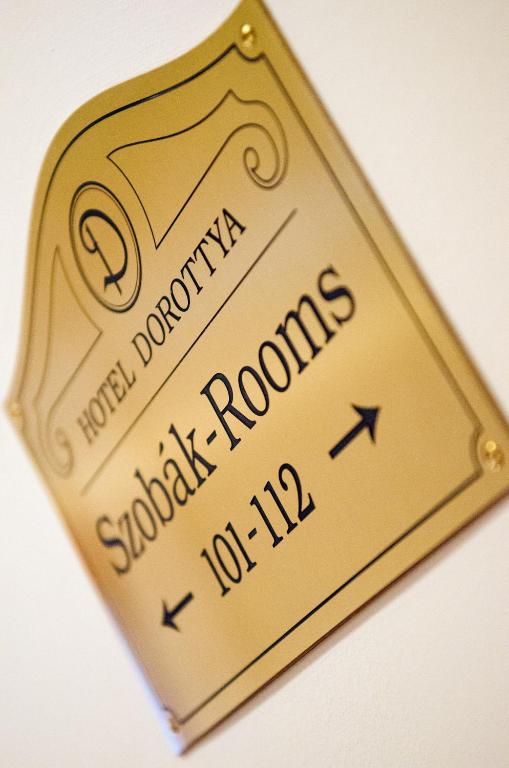 Certifikát, ocenenie alebo iný dokument vystavený v ubytovaní Hotel Dorottya