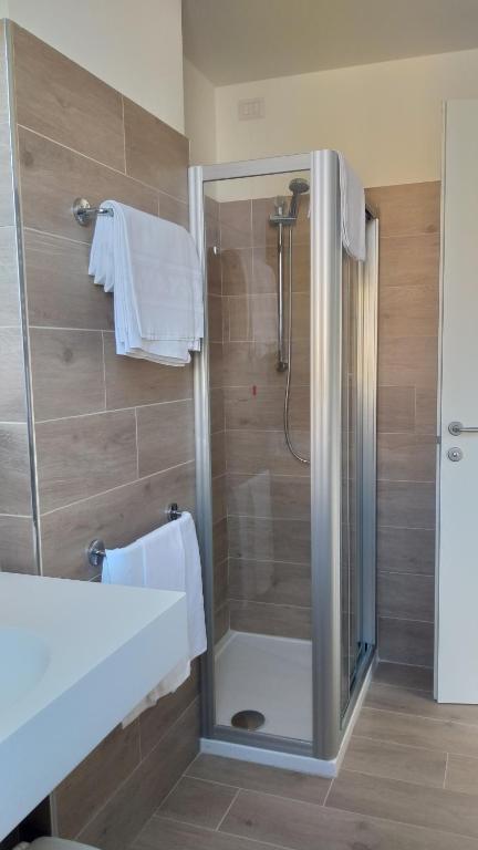 Łazienka w obiekcie HOTELRISTORANTE IL PUNTO