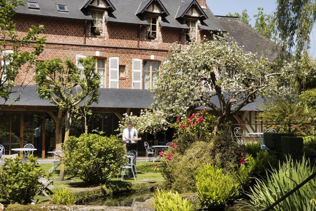 Zahrada ubytování Auberge de la Source - Hôtel de Charme, Collection Saint-Siméon