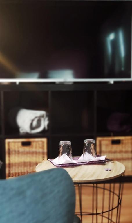 Posezení v ubytování B&B Aquavert