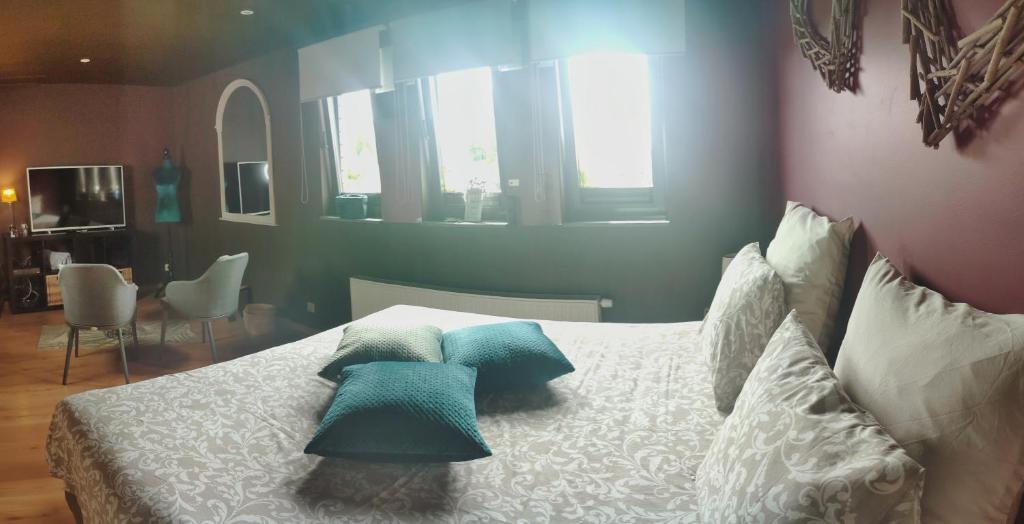 Posezení v ubytování B&B Aquavert