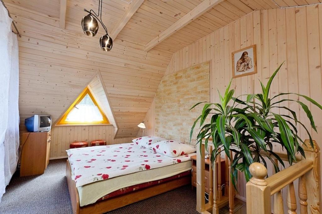 Krevet ili kreveti u jedinici u okviru objekta Kwatery Prywatne U Bachledów