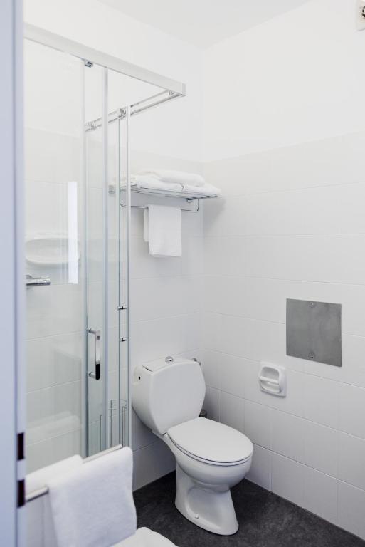Koupelna v ubytování Müllner Smart Hotel Wien Self Check In