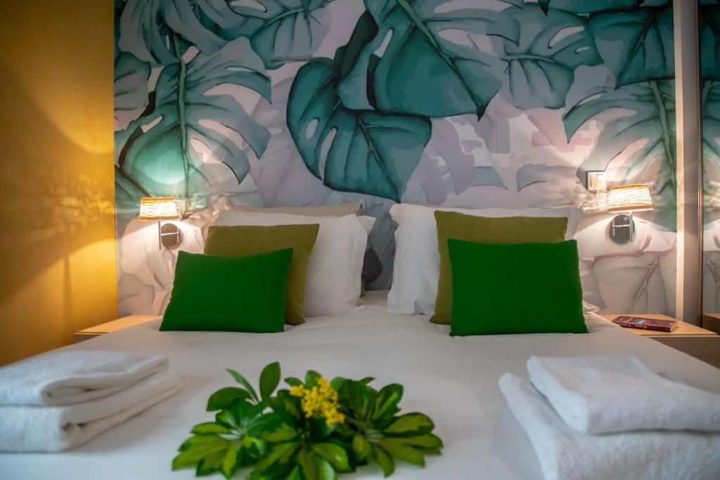 Postelja oz. postelje v sobi nastanitve Funchal Tropical Apartments by Madeira Sun Travel