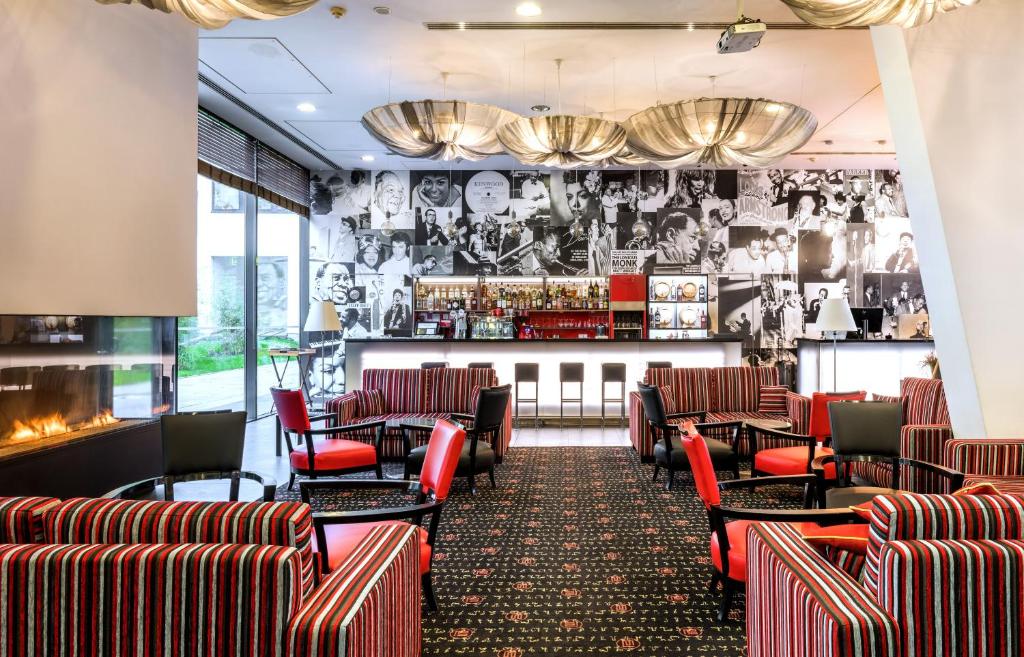 Posezení v ubytování OREA Hotel Angelo Praha
