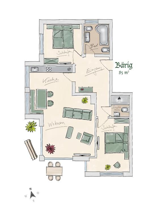 Ferienwohnungen "Zur Wally" - 11