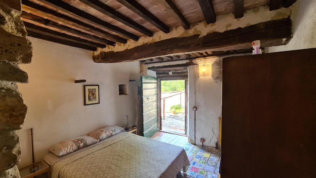 Postel nebo postele na pokoji v ubytování Casa Nati