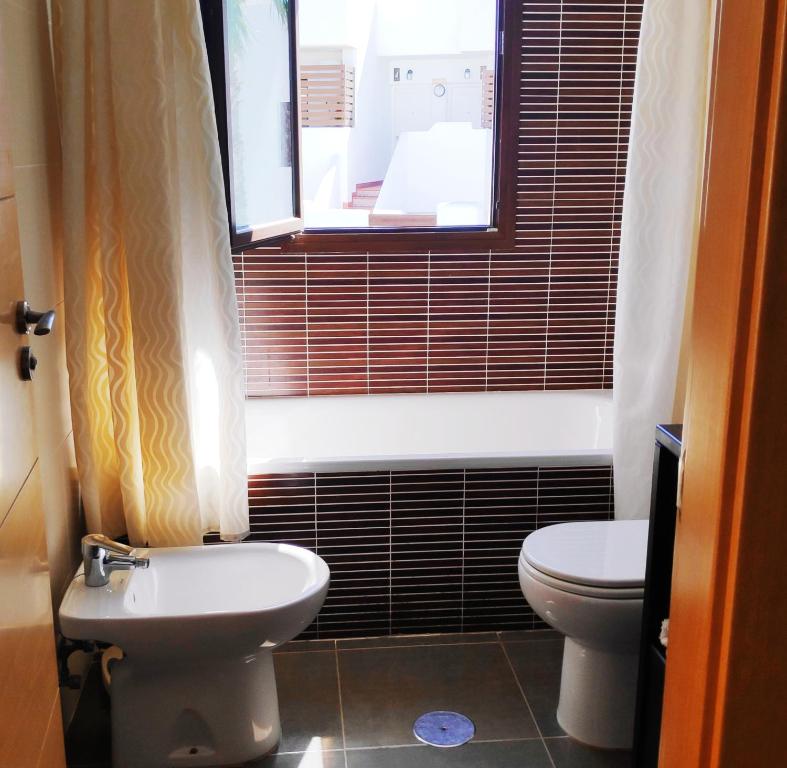 Koupelna v ubytování Vera playa apartamento 1dormitorio