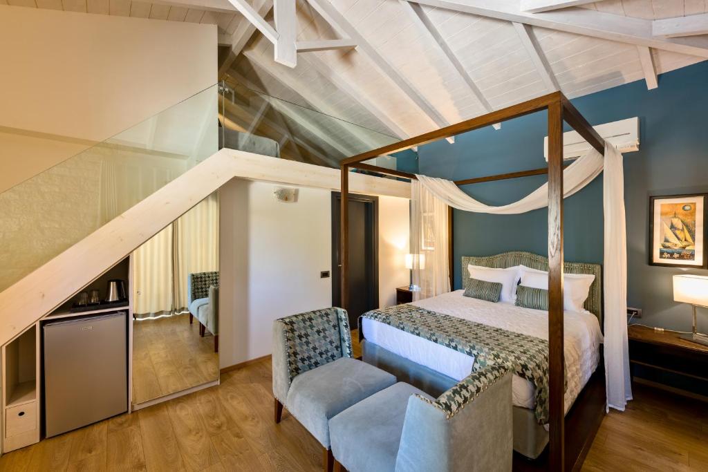 Anthemion Suites and Villas - Loft Familial - Niveau Divisé - Grenier