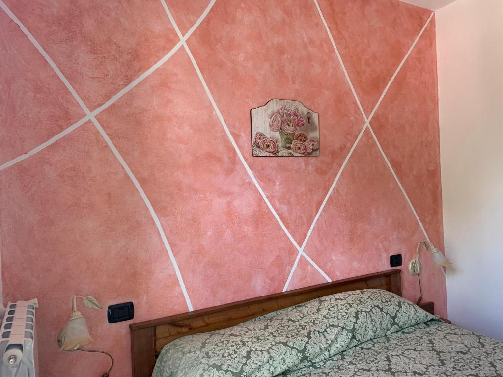 Postel nebo postele na pokoji v ubytování Residence il Varco del Pollino