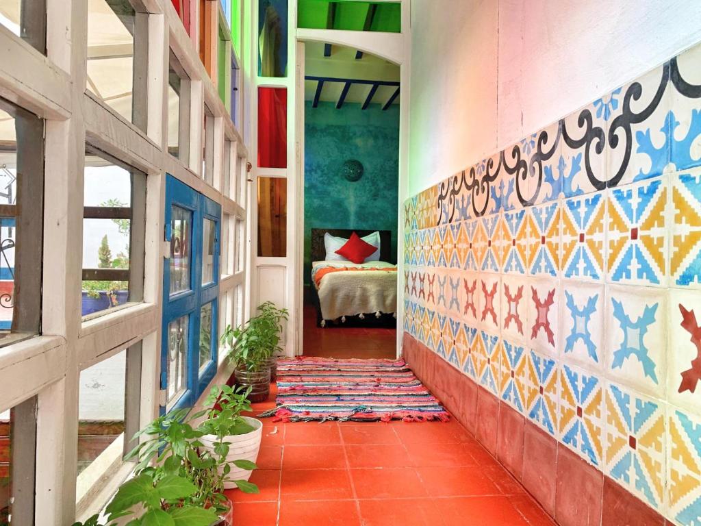 Letto o letti in una camera di Riad Beldy