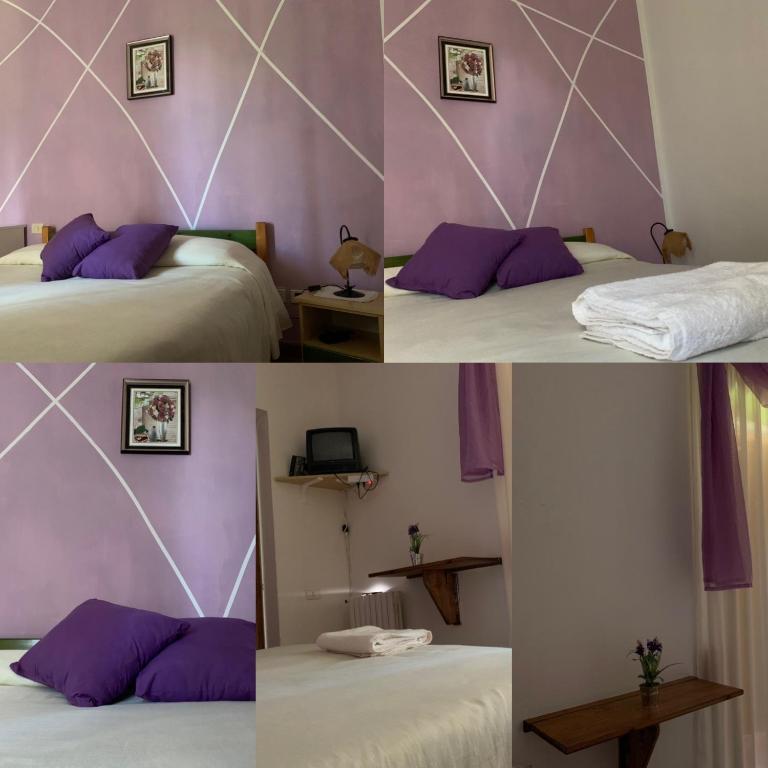 Postel nebo postele na pokoji v ubytování Residence il Varco del Pollino