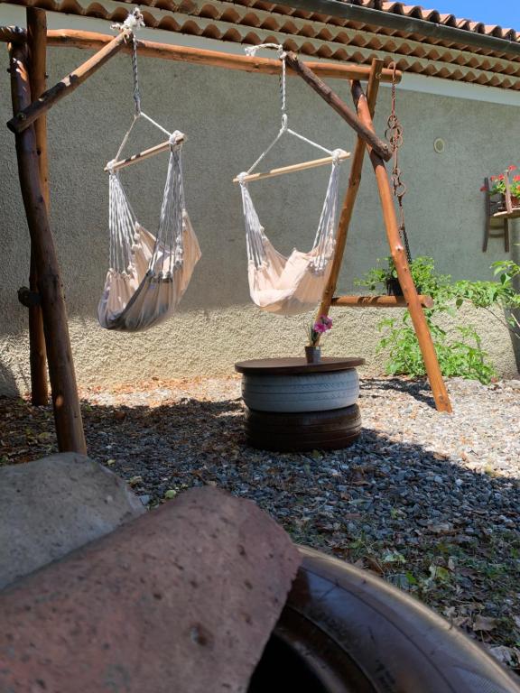Zahrada ubytování Residence il Varco del Pollino