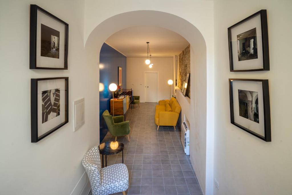 Część wypoczynkowa w obiekcie Borgo dei Saraceni - Flower Home