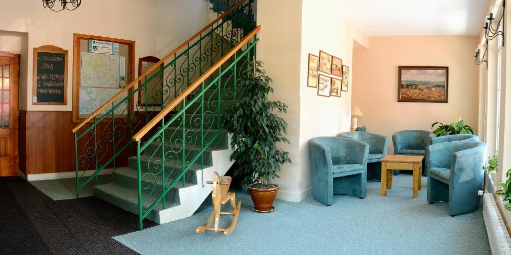 Posezení v ubytování Hotel Leopold Račín