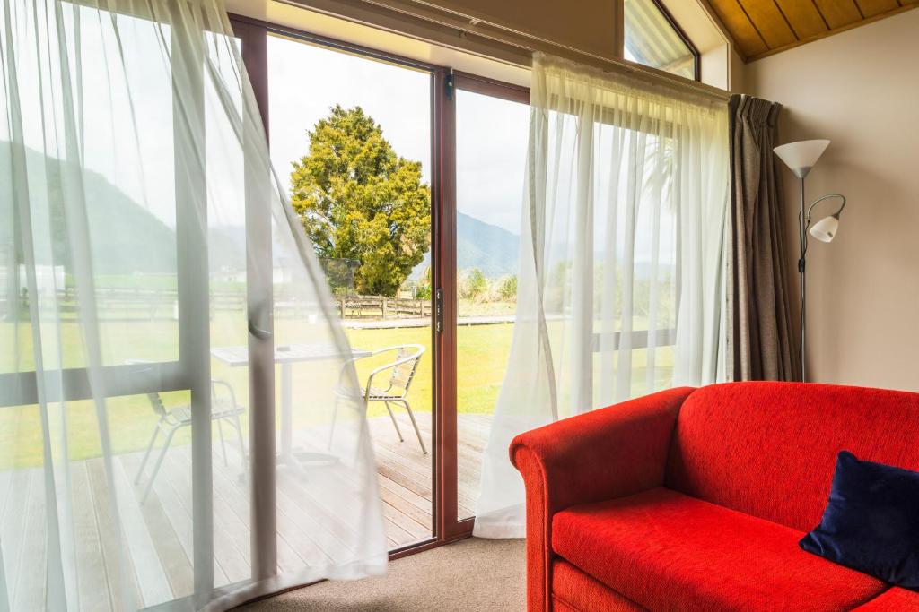 Posezení v ubytování Glenfern Villas
