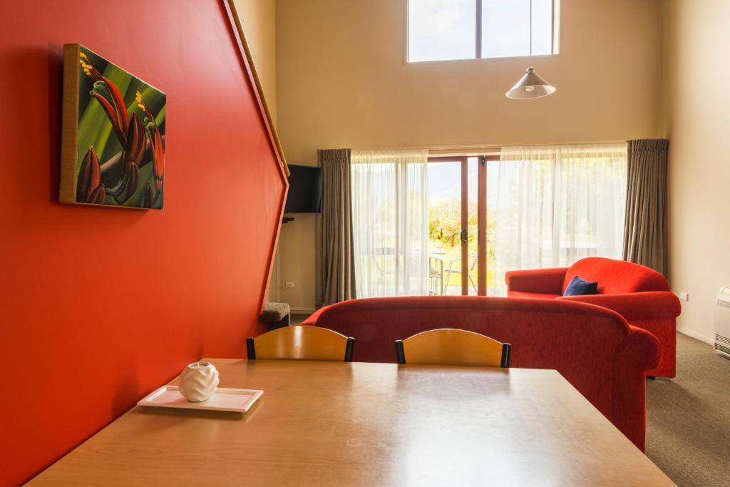 Posezení v ubytování Glenfern Villas