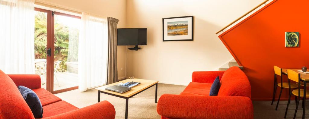 Posezení v ubytování Glenfern Villas