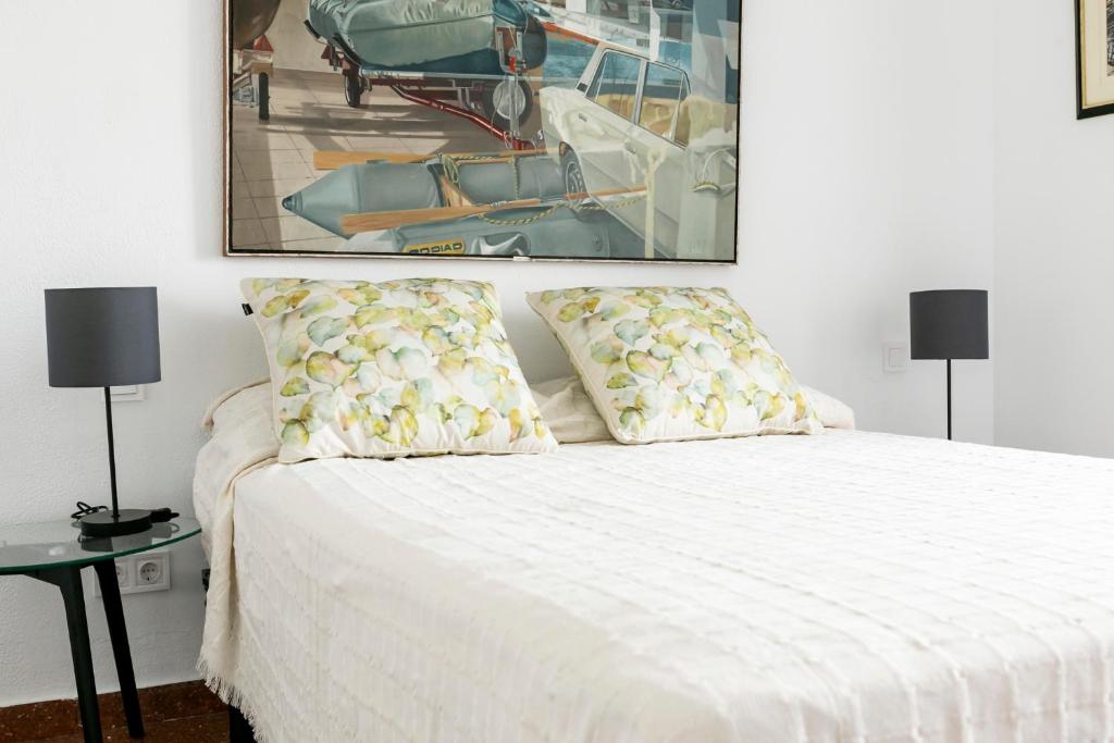 Posteľ alebo postele v izbe v ubytovaní Alameda Principal FreshApartments