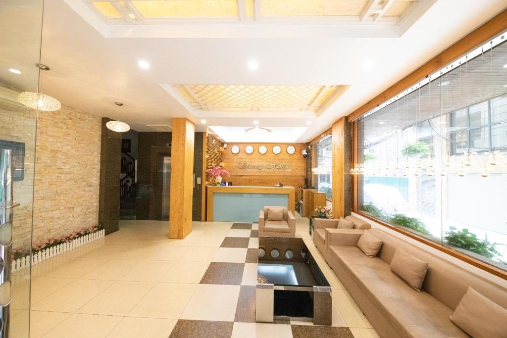 Posezení v ubytování Sunny Hotel